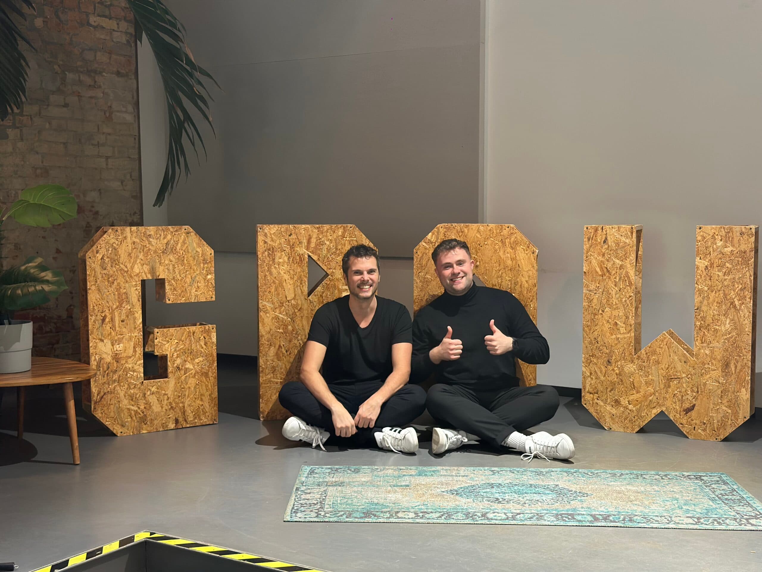 Jonas und Louis, die beiden Gründer von Aufsteiger